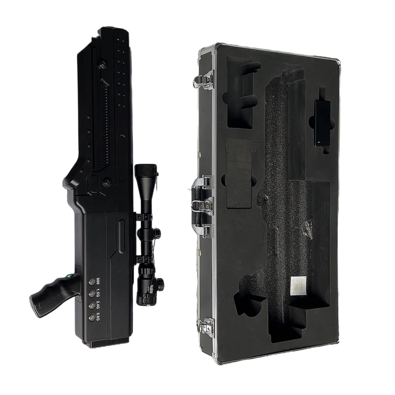  涪陵手持便携式枪型低空防御反制四通道A型